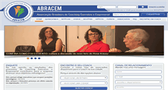 Desktop Screenshot of abracem.org.br